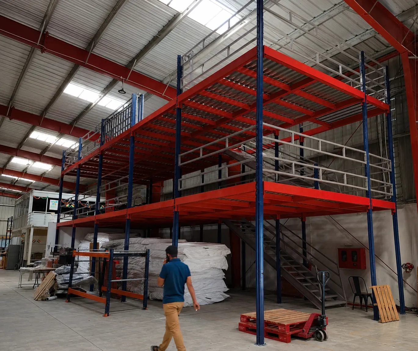 Proyecto instalado del Sistema Mezzanine